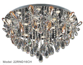 22RND16CH 16" X 14" MISSOURI CHROME ROUND - 210000002881