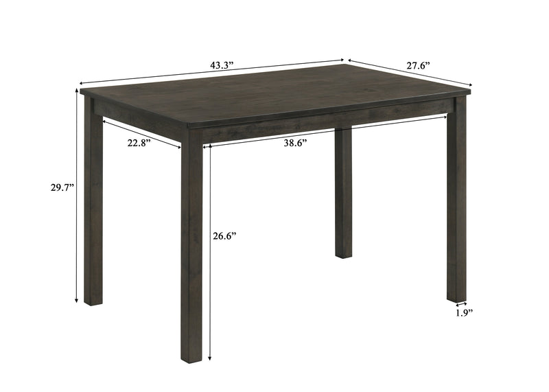 Melshire Dark Wood/Gray Dining Set from Crown Mark - Luna Furniture