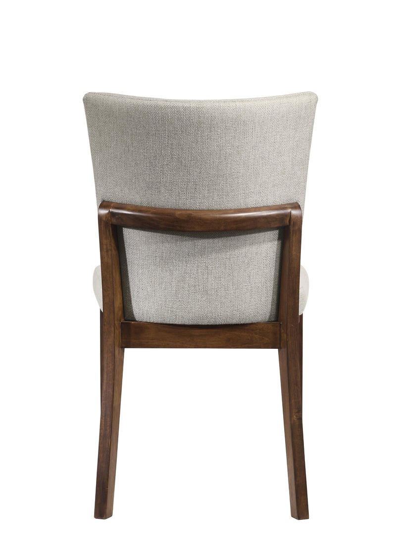 Salerno Beige/Brown Dining Set from Crown Mark - Luna Furniture