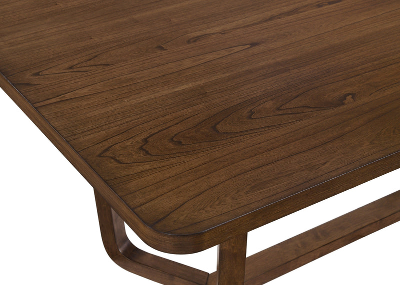 Salerno Beige/Brown Dining Set from Crown Mark - Luna Furniture