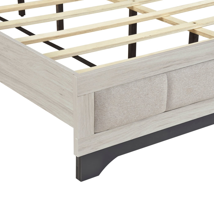 2334-1* (2) Queen Platform Bed - 2334-1*