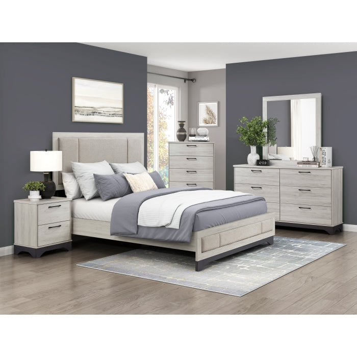 2334F-1* (2) Full Platform Bed - 2334F-1*