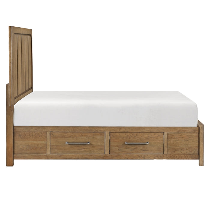 2336-1* (4) Queen Platform Bed with Storage Side Rails - 2336-1*