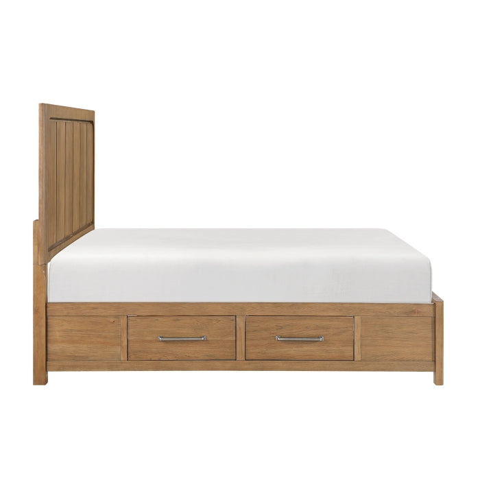 2336K-1CK* (4) California King Platform Bed with Storage Side Rails - 2336K-1CK*