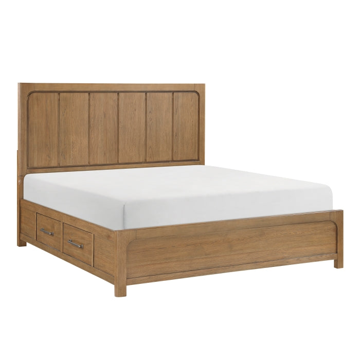 2336K-1EK* (4) Eastern King Platform Bed with Storage Side Rails - 2336K-1EK*