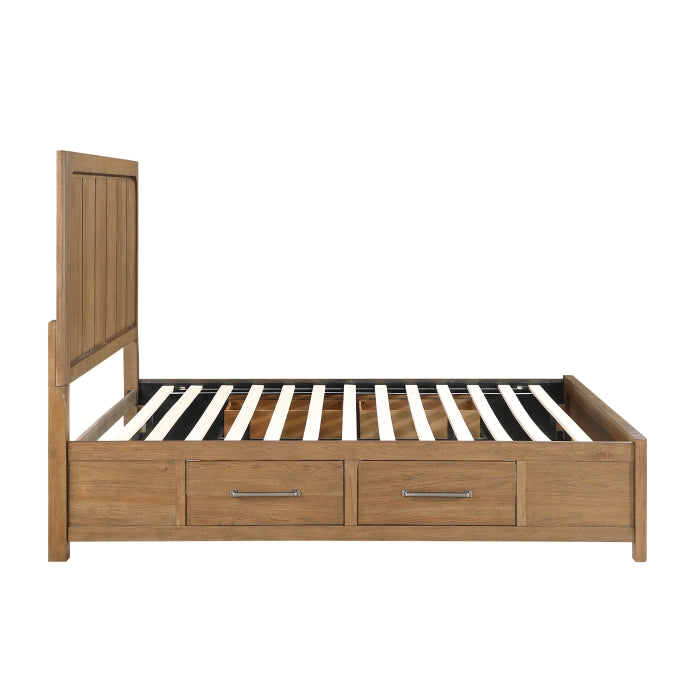 2336K-1EK* (4) Eastern King Platform Bed with Storage Side Rails - 2336K-1EK*