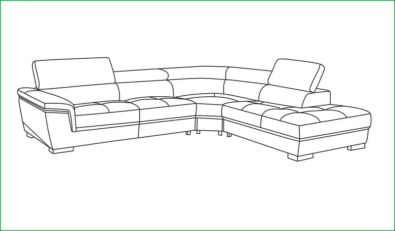 2383 Sectional - Gate FurnitureSectional