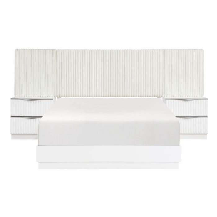 2384-1*WB 5pc Set Queen Wall Bed (QB+2NS+2NS-P) - 2384-1*WB
