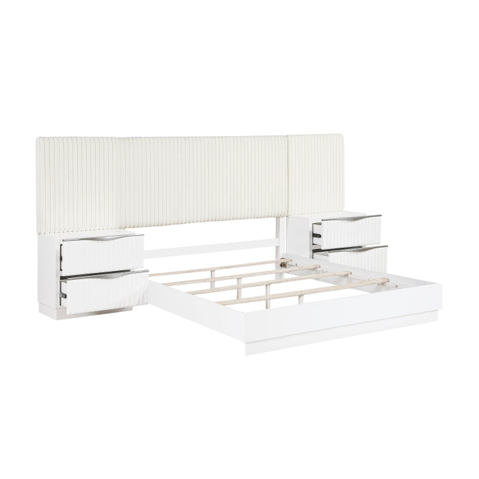 2384K-1EK*WB 5pc Set Eastern King Wall Bed (EK+2NS+2NS-P) - 2384K-1EK*WB