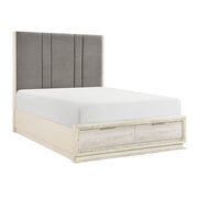 2391K-1CK* (3) California King Platform Bed with Footboard Storage - 2391K-1CK*