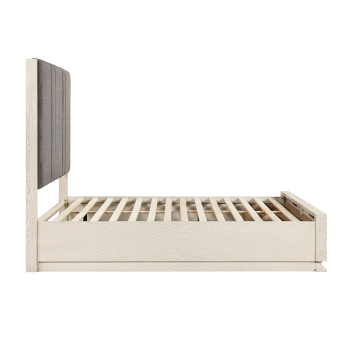 2391K-1CK* (3) California King Platform Bed with Footboard Storage - 2391K-1CK*