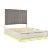 2391K-1EK* (3) Eastern King Platform Bed with Footboard Storage - 2391K-1EK*
