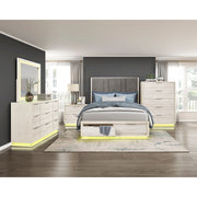 2391K-1EK* (3) Eastern King Platform Bed with Footboard Storage - 2391K-1EK*