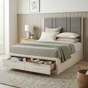 2391K-1EK* (3) Eastern King Platform Bed with Footboard Storage - 2391K-1EK*
