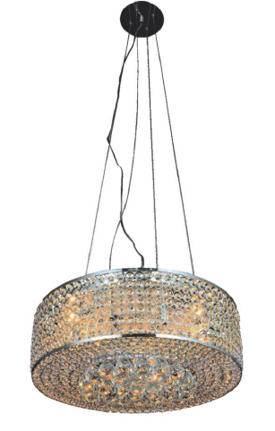 23RND21CH 21.6" X 8" WEB CHROME ROUND - 210000003542