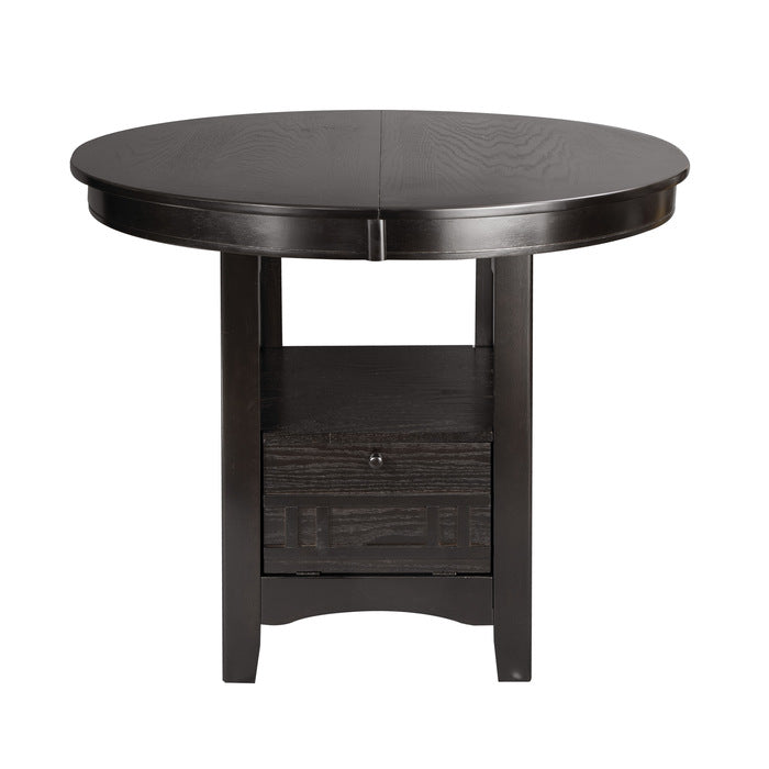 2423-36 Round/Oval Counter Height Table with Storage Base - 2423-36