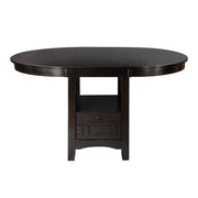 2423-36 Round/Oval Counter Height Table with Storage Base - 2423-36