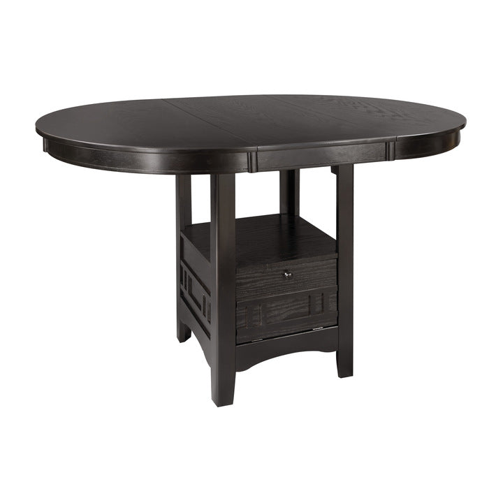 2423-36 Round/Oval Counter Height Table with Storage Base - 2423-36