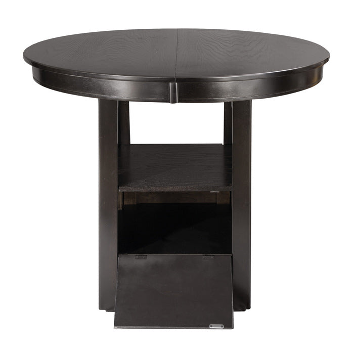 2423-36 Round/Oval Counter Height Table with Storage Base - 2423-36