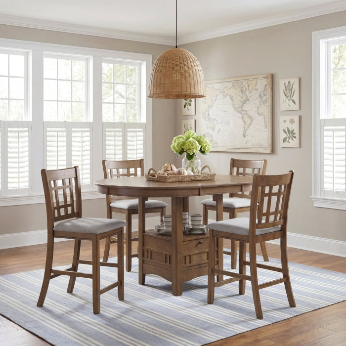 2423BR-36 Round/Oval Counter Height Table - 2423BR-36