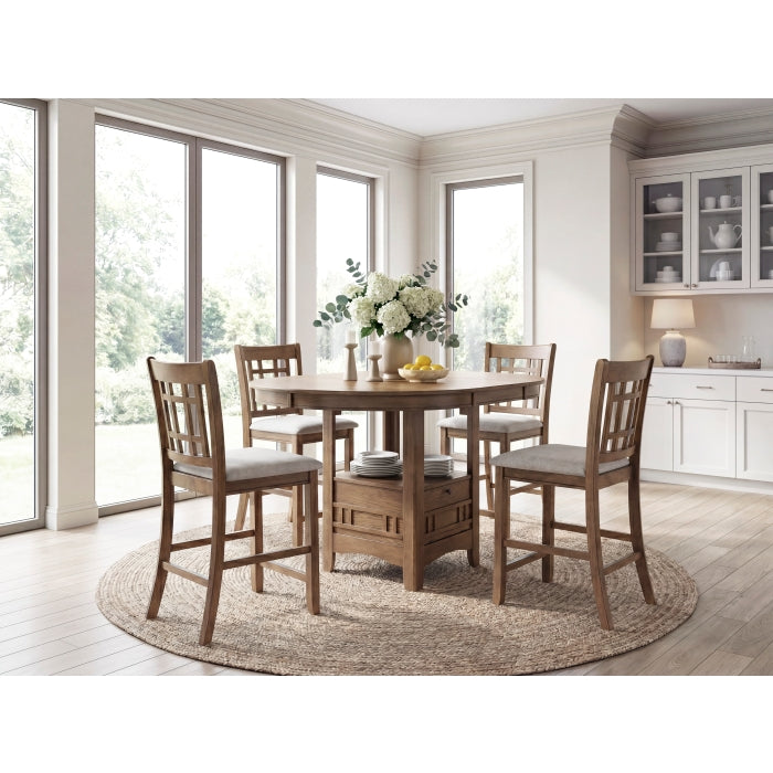 2423BR-36 Round/Oval Counter Height Table - 2423BR-36
