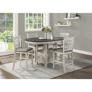 2423W-36 Round/Oval Counter Height Table with Storage Base - 2423W-36