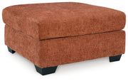 Aviemore Spice LAF Sectional with Ottoman and Recliner from Ashley - Luna Furniture