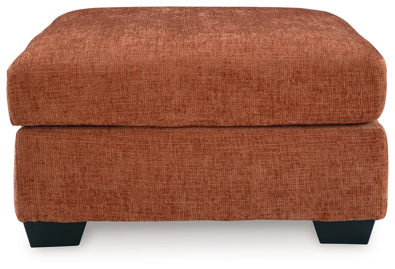 Aviemore Spice LAF Sectional with Ottoman and Recliner from Ashley - Luna Furniture