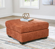 Aviemore Spice LAF Sectional with Ottoman and Recliner from Ashley - Luna Furniture