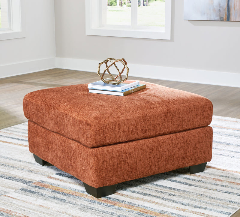 Aviemore Spice LAF Sectional with Ottoman and Recliner from Ashley - Luna Furniture