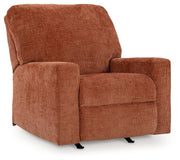 Aviemore Spice LAF Sectional with Ottoman and Recliner from Ashley - Luna Furniture