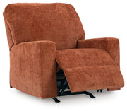 Aviemore Spice LAF Sectional with Ottoman and Recliner from Ashley - Luna Furniture