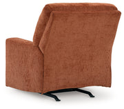 Aviemore Spice LAF Sectional with Ottoman and Recliner from Ashley - Luna Furniture