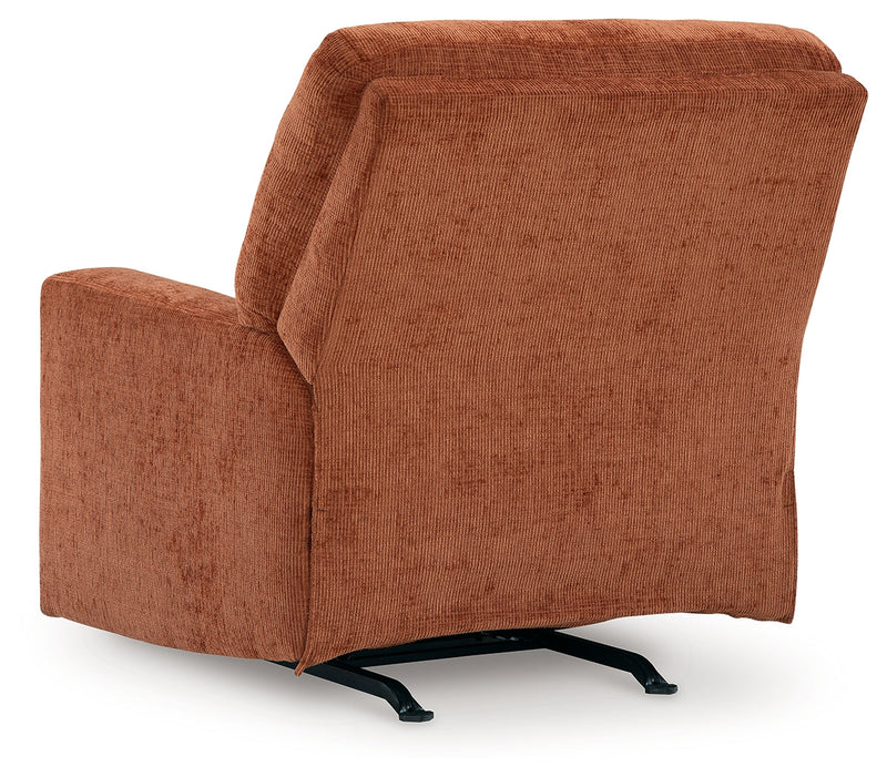 Aviemore Spice LAF Sectional with Ottoman and Recliner from Ashley - Luna Furniture
