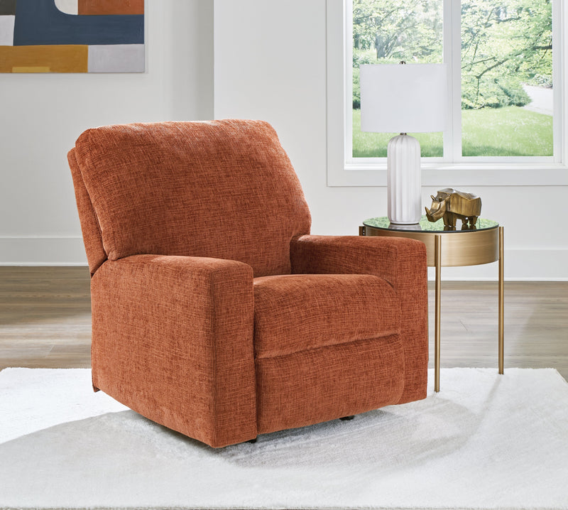Aviemore Spice LAF Sectional with Ottoman and Recliner from Ashley - Luna Furniture