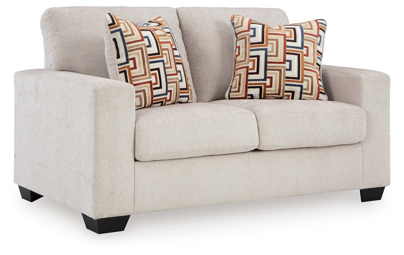 Aviemore Stone Sofa and Loveseat from Ashley - Luna Furniture