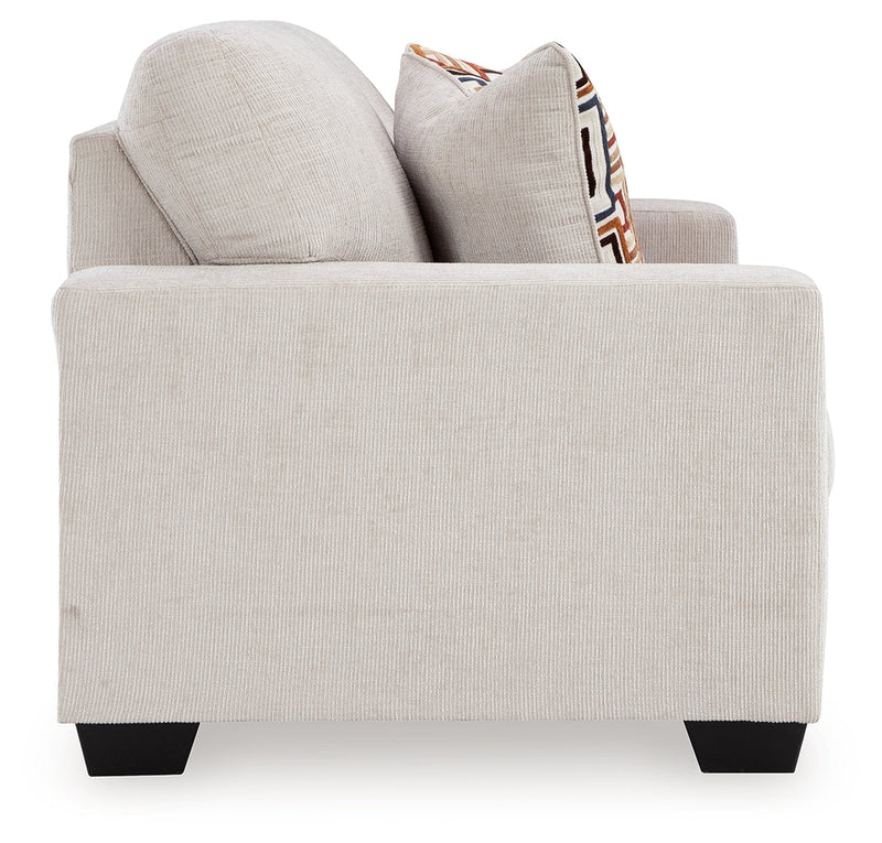 Aviemore Stone Sofa and Loveseat from Ashley - Luna Furniture