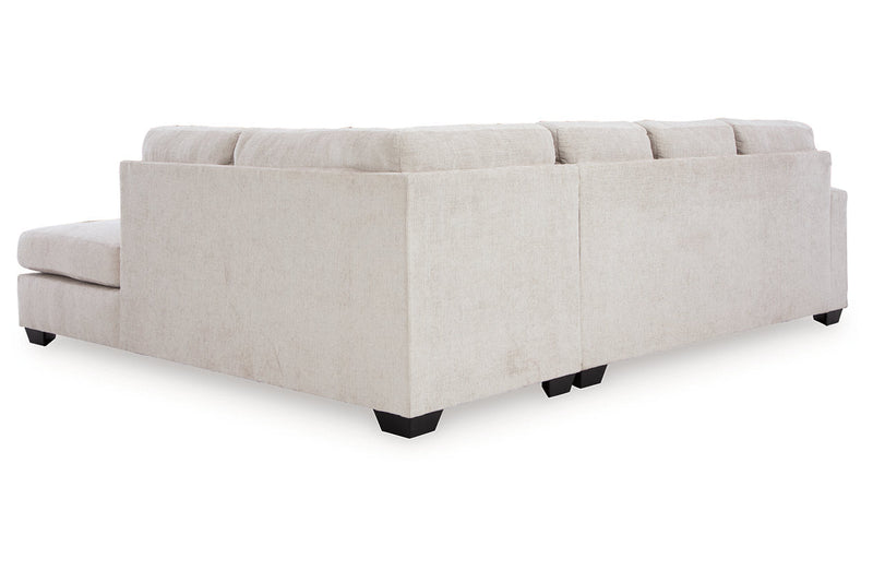 Aviemore Stone 2-Piece Sectional with Chaise -  Ashley - Luna Furniture