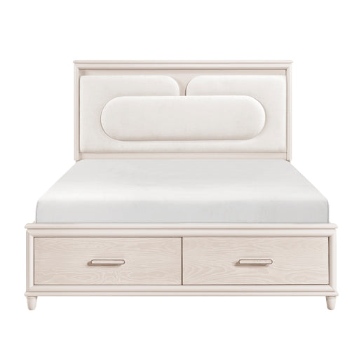 2451K-1EK* (4) Eastern King Platform Bed with Footboard Storage - 2451K-1EK*