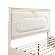 2451K-1EK* (4) Eastern King Platform Bed with Footboard Storage - 2451K-1EK*