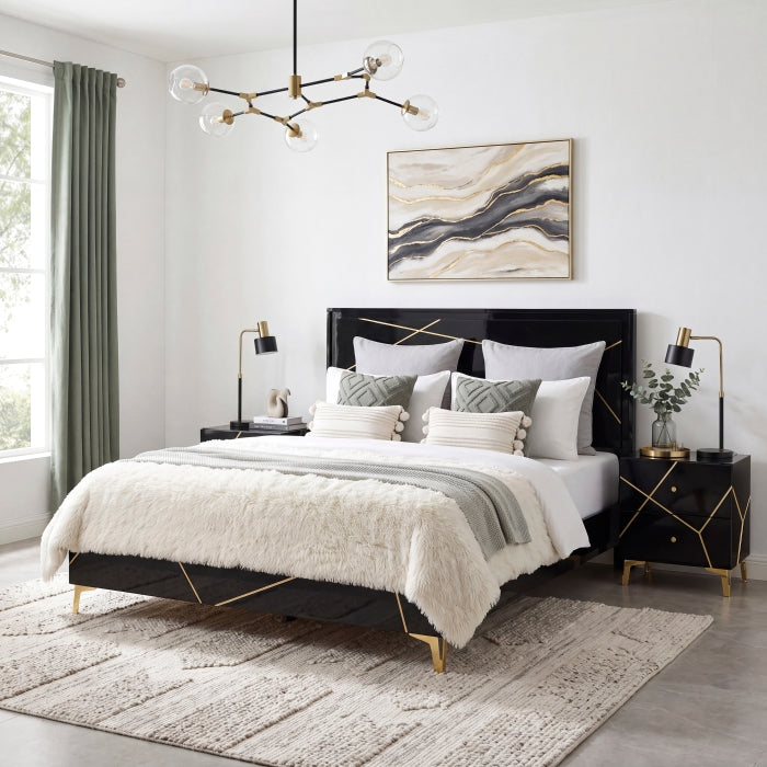2455NBK-1* (3) Queen Bed - 2455NBK-1*
