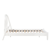 2510WHT-1* (3) Twin Platform Bed - 2510WHT-1*