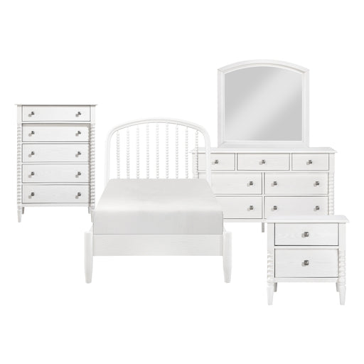 2510WHT-1*9 5pc Set (TB+NS+DR+MR+CH) - 2510WHT-1*9