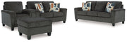 Erinslane Sofa, Loveseat, Chair and Ottoman from Ashley - Luna Furniture
