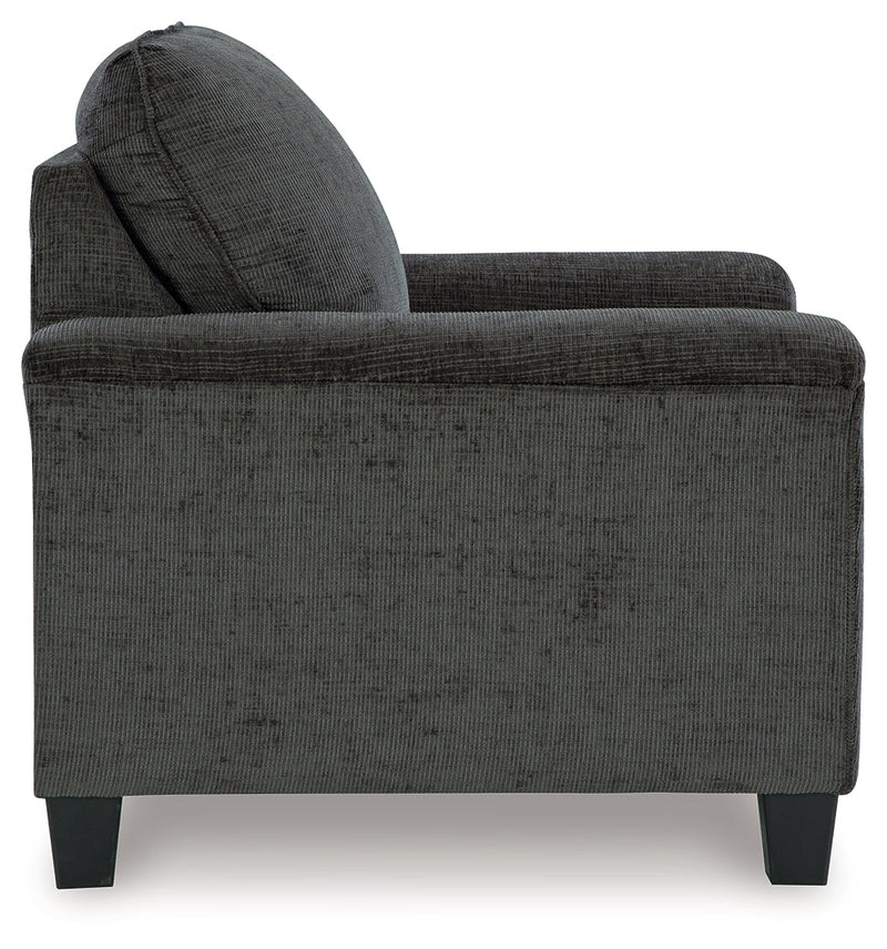 Erinslane Sofa, Loveseat, Chair and Ottoman from Ashley - Luna Furniture