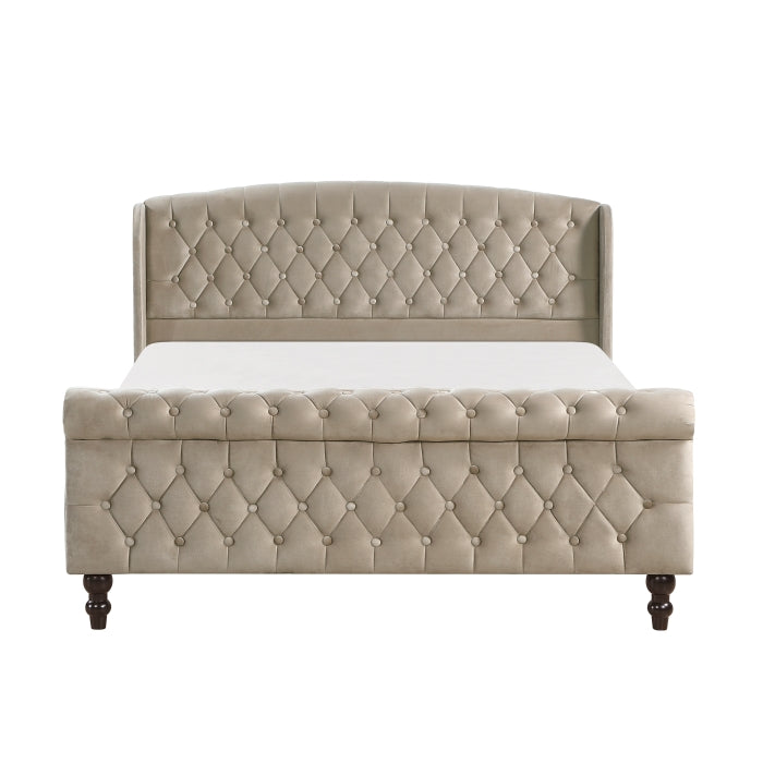 2550BR-1 Queen Platform Bed - 2550BR-1