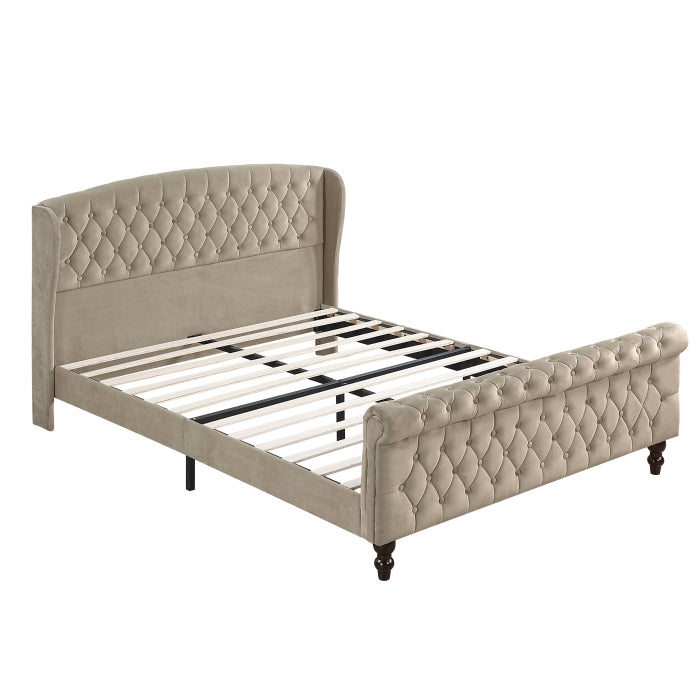 2550BR-1 Queen Platform Bed - 2550BR-1