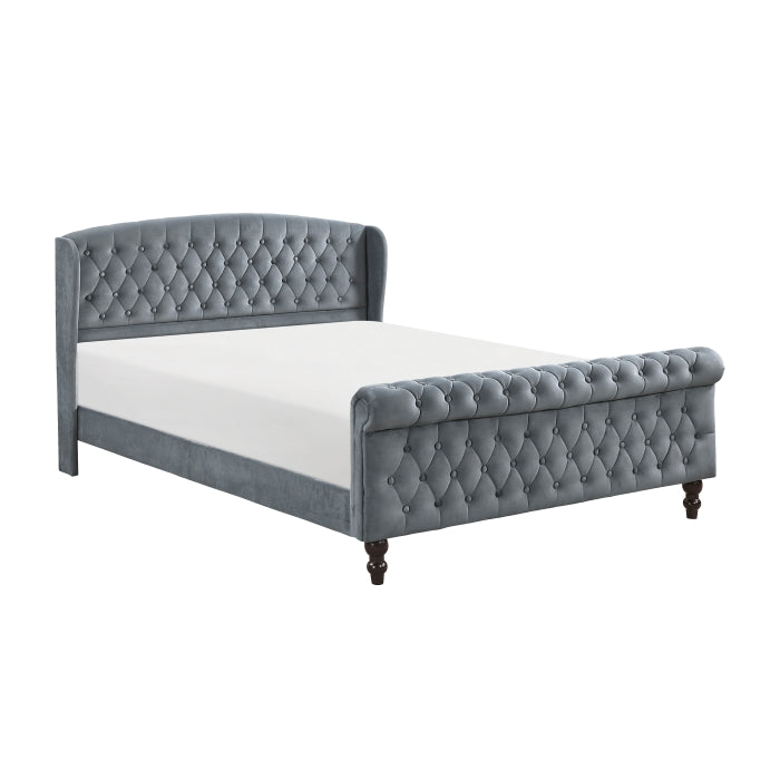 2550DG-1 Queen Platform Bed - 2550DG-1