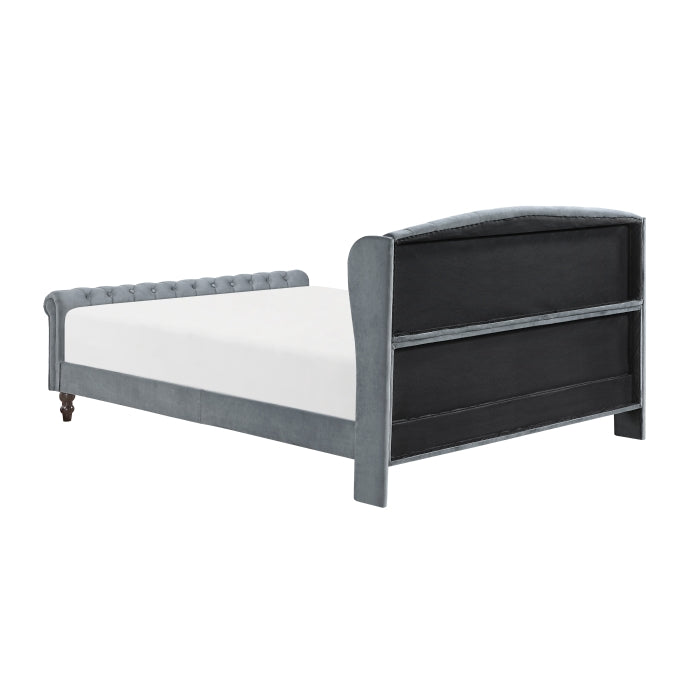 2550DG-1 Queen Platform Bed - 2550DG-1