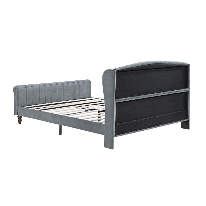 2550DG-1 Queen Platform Bed - 2550DG-1